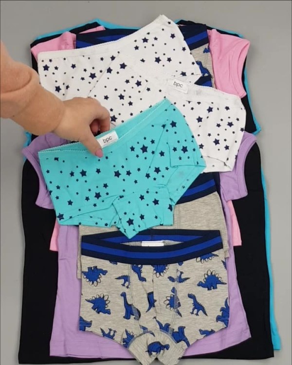 Фотография  767 - Нижнее белье Bon Prix дети#50 шт, ЛОТ №3242 оптом в Благовещенске и Амурской области