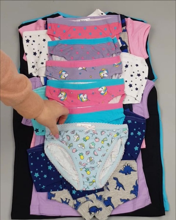 Фотография  802 - Нижнее белье Bon Prix дети#50 шт, ЛОТ №3242 оптом в Благовещенске и Амурской области