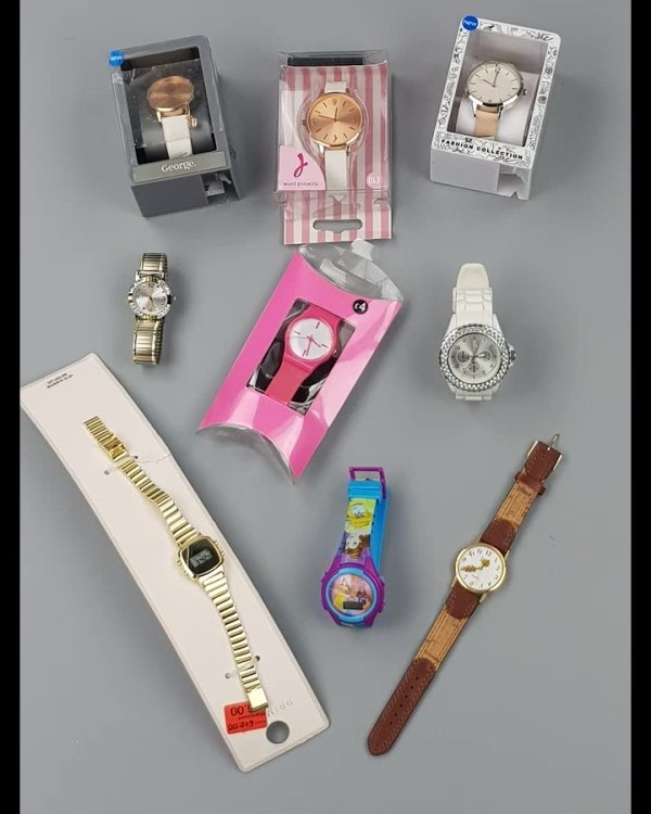 Фотография  630 - Часы mix#9 шт, ЛОТ №3972 оптом в Благовещенске и Амурской области