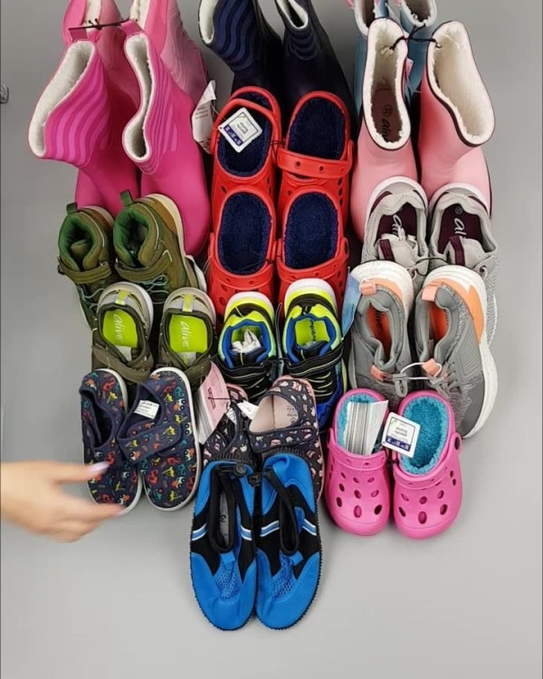 Фотография  400 - Обувь ALDI дети лето#10 кг, ЛОТ №4453 оптом в Благовещенске и Амурской области