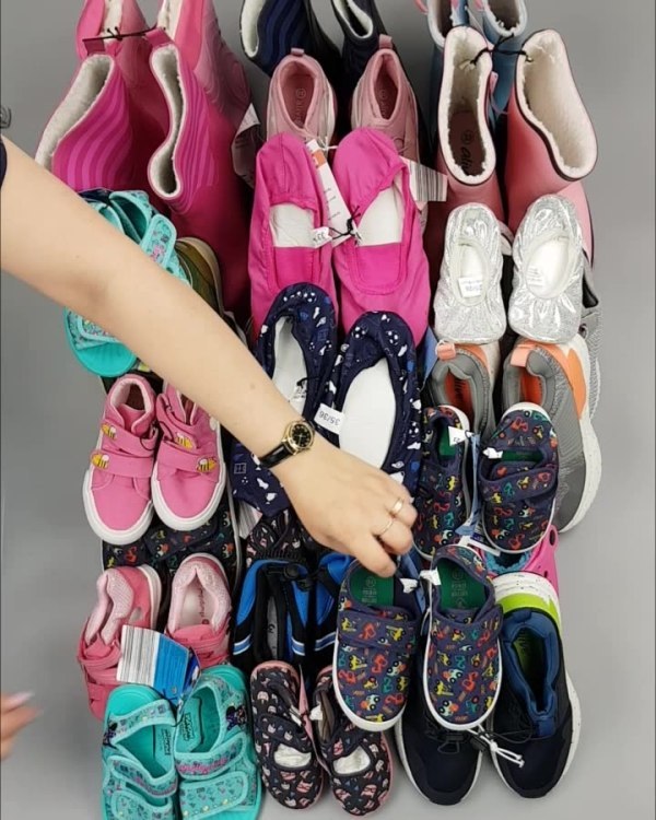 Фотография  597 - Обувь ALDI дети лето#10 кг, ЛОТ №4453 оптом в Благовещенске и Амурской области