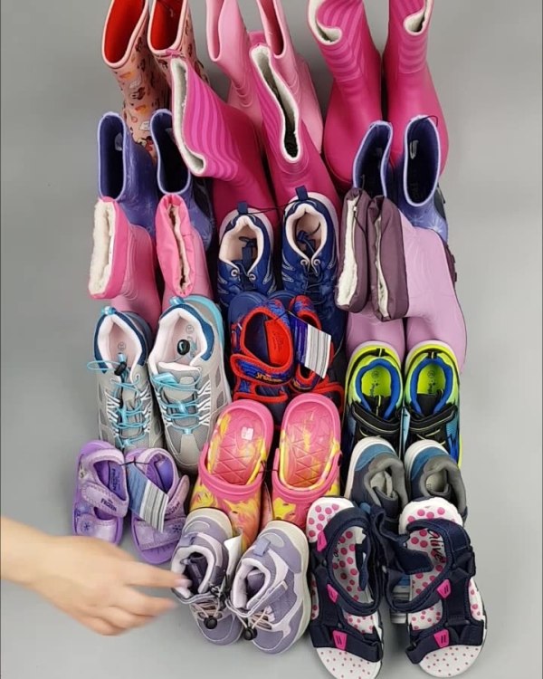 Фотография  257 - Обувь ALDI дети лето#10 кг, ЛОТ №4454 оптом в Благовещенске и Амурской области