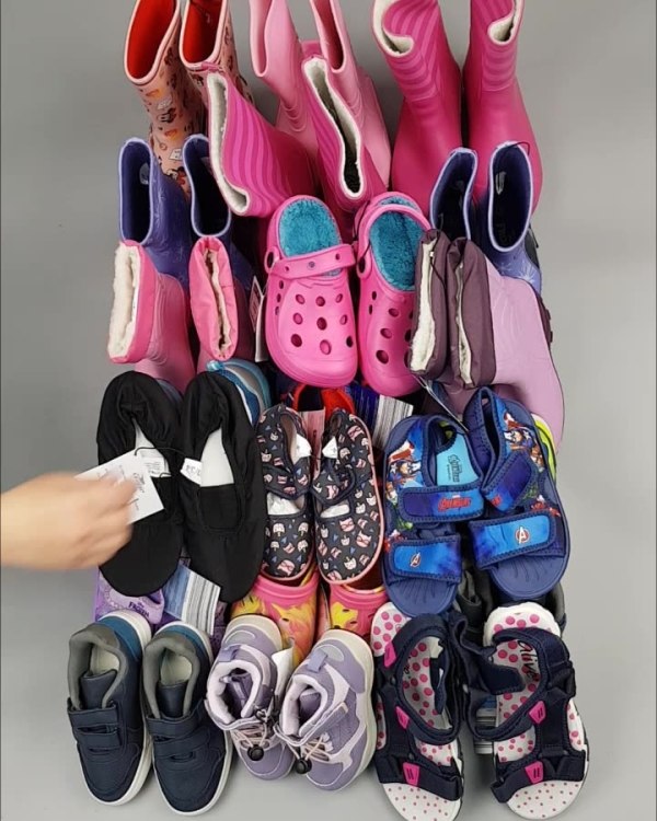 Фотография  948 - Обувь ALDI дети лето#10 кг, ЛОТ №4454 оптом в Благовещенске и Амурской области