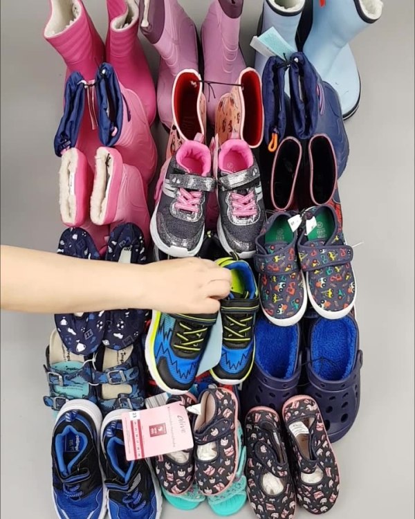 Фотография  787 - Обувь ALDI дети лето#10 кг, ЛОТ №4455 оптом в Благовещенске и Амурской области