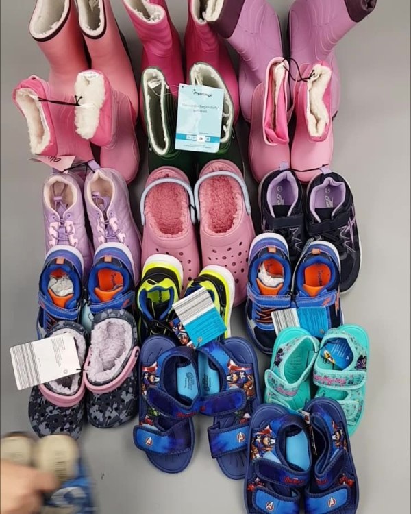 Фотография  372 - Обувь ALDI дети лето#10 кг, ЛОТ №4456 оптом в Благовещенске и Амурской области