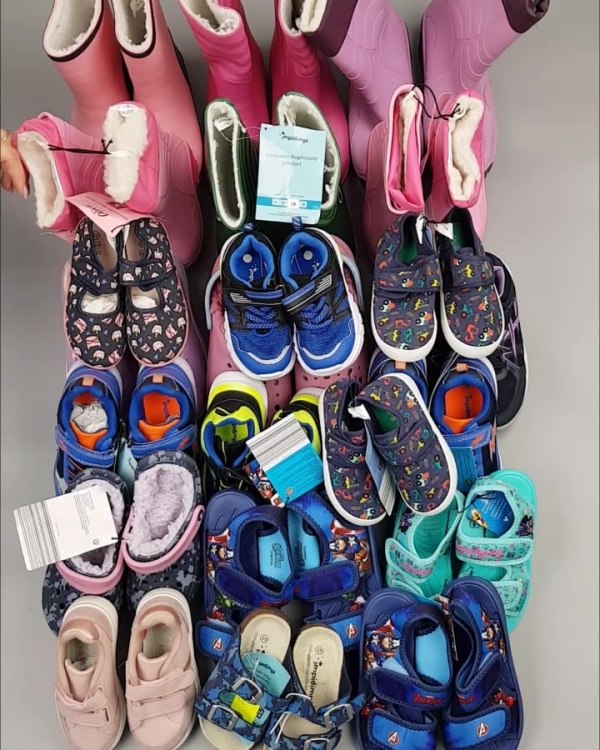 Фотография  203 - Обувь ALDI дети лето#10 кг, ЛОТ №4456 оптом в Благовещенске и Амурской области