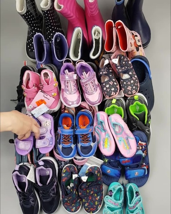 Фотография  464 - Обувь ALDI дети лето#10 кг, ЛОТ №4457 оптом в Благовещенске и Амурской области