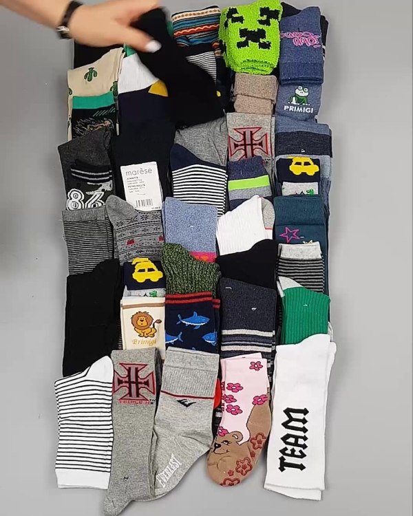 Фотография  140 - Носки дети СТОК зима#5 кг, ЛОТ №4870 оптом в Благовещенске и Амурской области