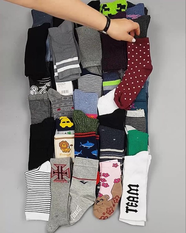 Фотография  916 - Носки дети СТОК зима#5 кг, ЛОТ №4870 оптом в Благовещенске и Амурской области