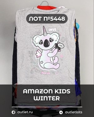 Купить AMAZON Kids Winter#5 кг, ЛОТ №5448 оптом в Благовещенске и Амурской области