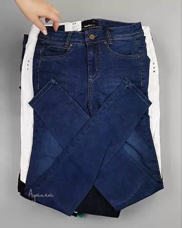 Фотография  152 - Джинсы DK Company 022024#10 кг, ЛОТ №5946 оптом в Благовещенске и Амурской области