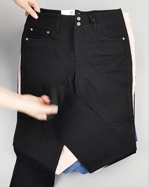 Фотография  801 - Джинсы DK Company 022024#10 кг, ЛОТ №5949 оптом в Благовещенске и Амурской области