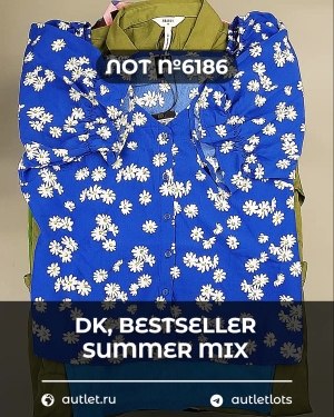 Купить DK, Bestseller Summer mix#50 кг, ЛОТ №6186 оптом в Благовещенске и Амурской области