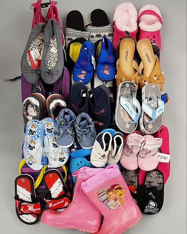 Фотография  608 - Обувь детская СТОК Summer#6,45 кг, ЛОТ №6193 оптом в Благовещенске и Амурской области