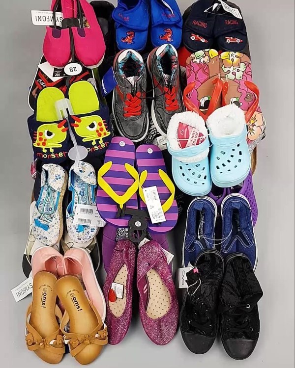 Фотография  221 - Обувь детская СТОК Summer#7,85 кг, ЛОТ №6196 оптом в Благовещенске и Амурской области