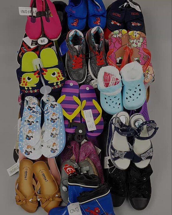 Фотография  126 - Обувь детская СТОК Summer#7,85 кг, ЛОТ №6196 оптом в Благовещенске и Амурской области