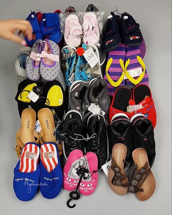 Фотография  470 - Обувь детская СТОК Summer#6,3 кг, ЛОТ №6198 оптом в Благовещенске и Амурской области