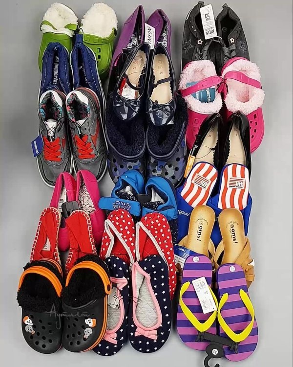 Фотография  598 - Обувь детская СТОК Summer#6,25 кг, ЛОТ №6199 оптом в Благовещенске и Амурской области