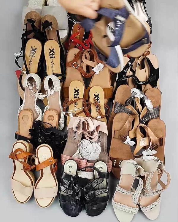 Фотография  895 - Обувь босоножки#10,9 кг, ЛОТ №6361 оптом в Благовещенске и Амурской области