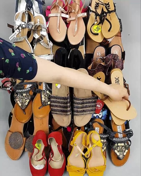 Фотография  620 - Обувь босоножки#11,2 кг, ЛОТ №6362 оптом в Благовещенске и Амурской области