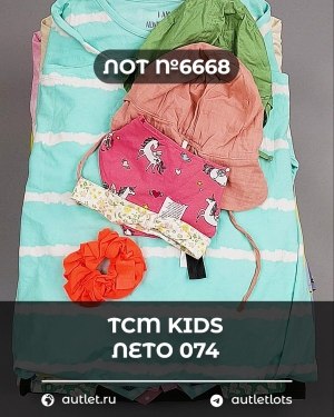Купить TCM Kids лето 074#7 кг, ЛОТ №6668 оптом в Благовещенске и Амурской области