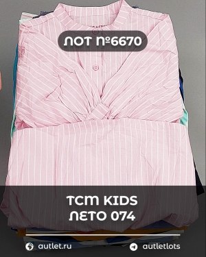 Купить TCM Kids лето 074#7 кг, ЛОТ №6670 оптом в Благовещенске и Амурской области