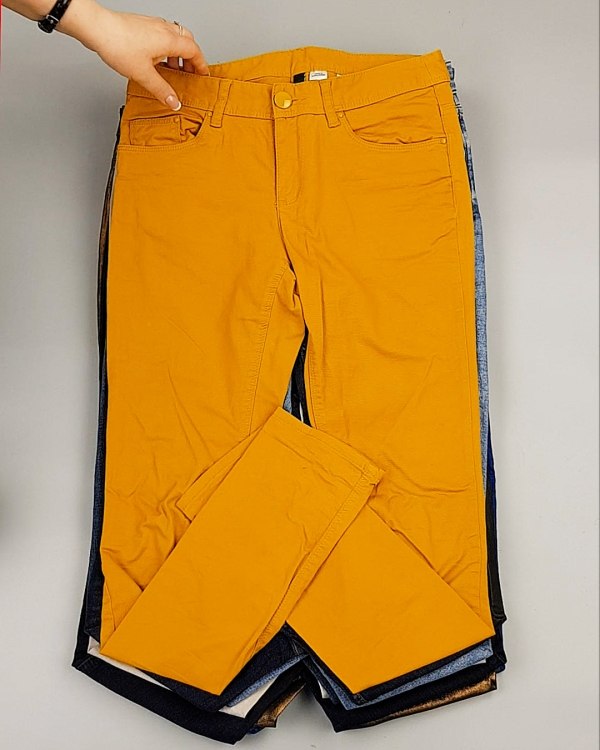 Фотография  126 - А 82202 Брюки женские (Fashion&Skinny Pants)#25 кг оптом в Благовещенске и Амурской области