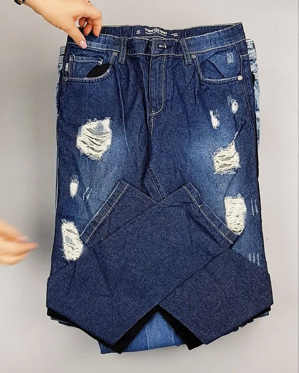 Фотография  375 - Cream Джинсы женские#25 кг оптом в Благовещенске и Амурской области