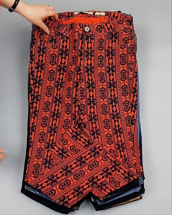 Фотография  216 - А 82202 Брюки женские (Fashion&Skinny Pants)#25 кг оптом в Благовещенске и Амурской области