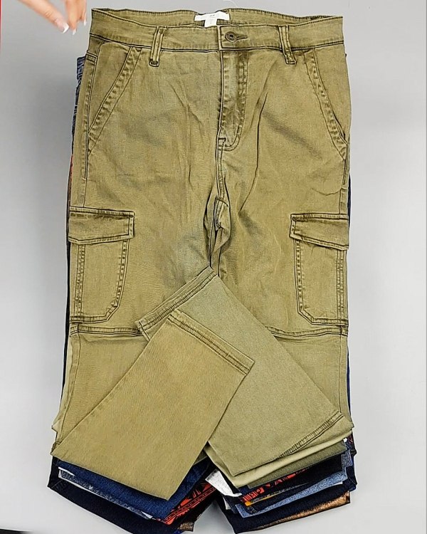 Фотография  959 - А 82202 Брюки женские (Fashion&Skinny Pants)#25 кг оптом в Благовещенске и Амурской области