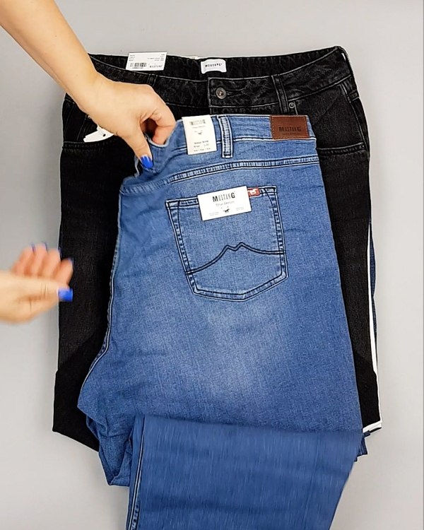 Фотография  344 - Джинсы MUSTANG м/ж#5 кг, ЛОТ №6960 оптом в Благовещенске и Амурской области