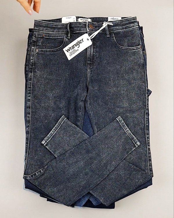 Фотография  119 - Джинсы WRANGLER м/ж#8,1 кг, ЛОТ №7011 оптом в Благовещенске и Амурской области