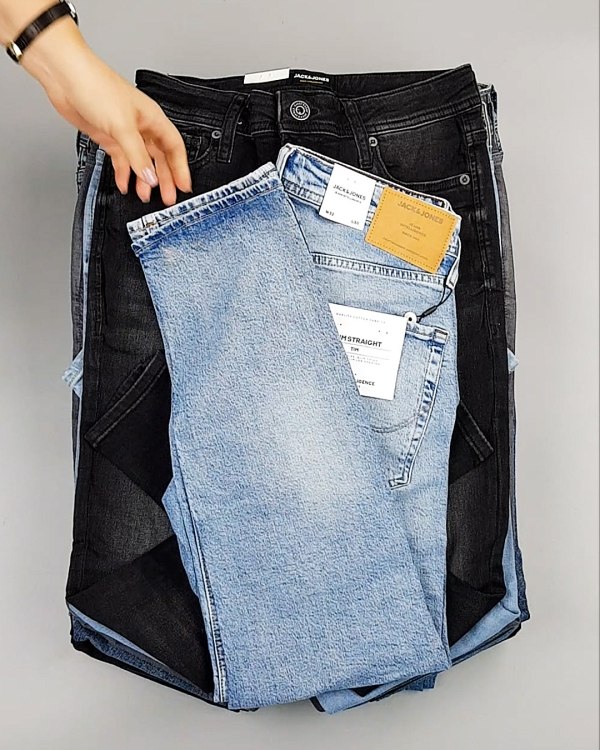 Фотография  741 - Джинсы JACK JONES 094#10 кг, ЛОТ №6977 оптом в Благовещенске и Амурской области