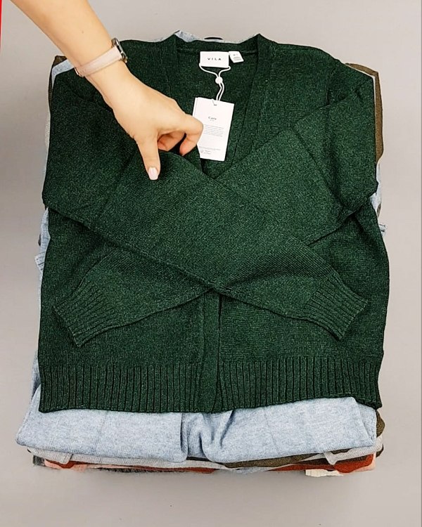 Фотография  734 - Кардиганы VILA W 104#7 кг, ЛОТ №7155 оптом в Благовещенске и Амурской области