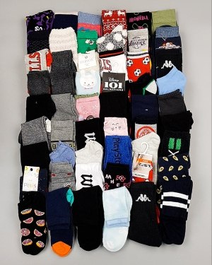 Купить Носки дети СТОК зима#5 кг, ЛОТ №6988 оптом в Благовещенске и Амурской области