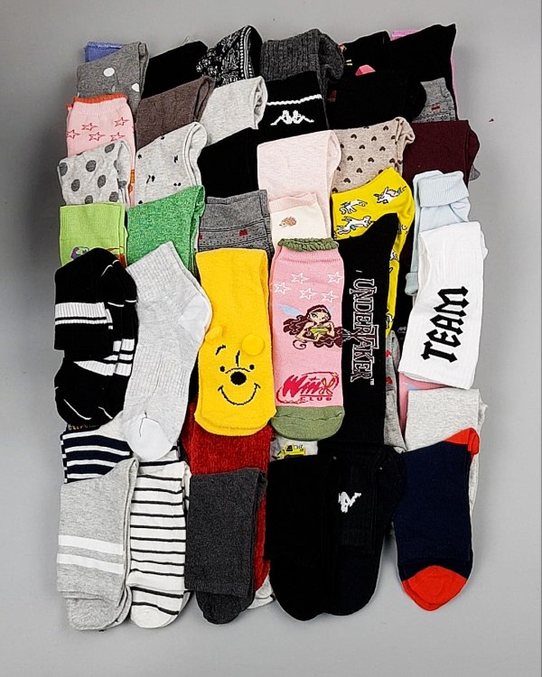 Фотография  850 - Носки дети СТОК зима#5 кг, ЛОТ №6989 оптом в Благовещенске и Амурской области