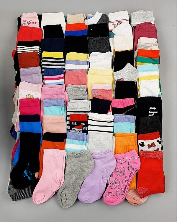 Фотография  215 - Носки дети СТОК лето#5 кг, ЛОТ №6993 оптом в Благовещенске и Амурской области