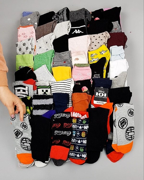 Фотография  474 - Носки дети СТОК зима#5 кг, ЛОТ №6989 оптом в Благовещенске и Амурской области