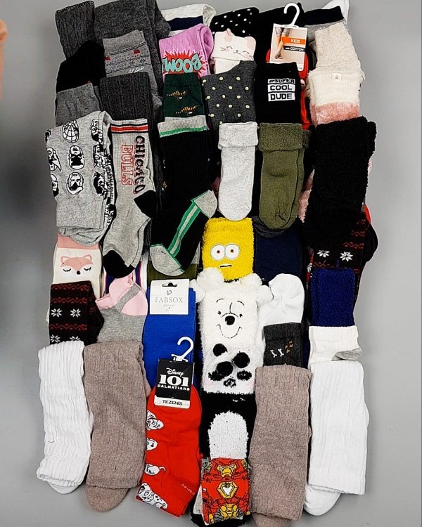 Фотография  642 - Носки дети СТОК зима#5 кг, ЛОТ №6986 оптом в Благовещенске и Амурской области