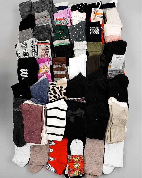 Фотография  759 - Носки дети СТОК зима#5 кг, ЛОТ №6986 оптом в Благовещенске и Амурской области