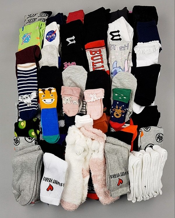 Фотография  862 - Носки дети СТОК зима#5 кг, ЛОТ №6989 оптом в Благовещенске и Амурской области