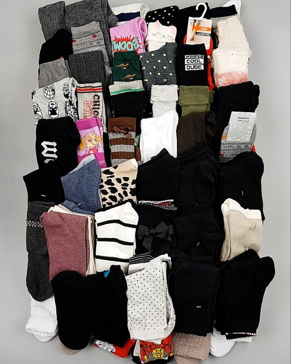 Фотография  927 - Носки дети СТОК зима#5 кг, ЛОТ №6986 оптом в Благовещенске и Амурской области