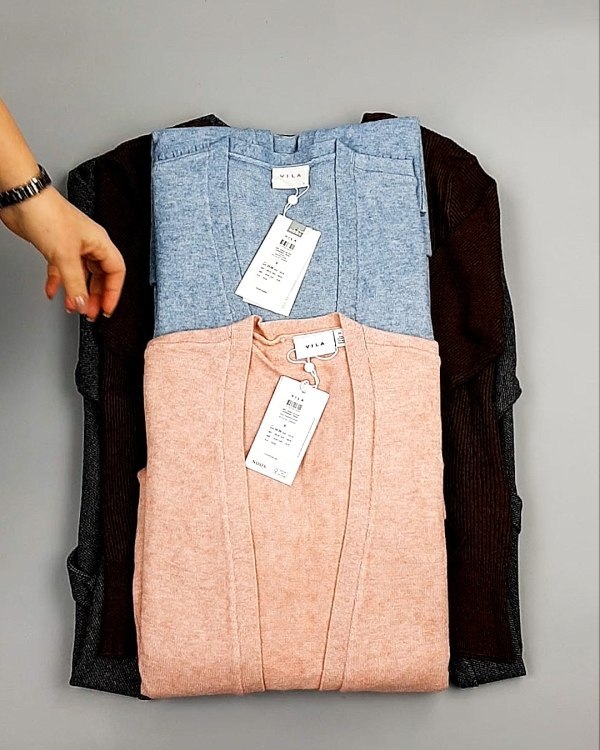 Фотография  410 - Кардиганы VILA W 104#7 кг, ЛОТ №7381 оптом в Благовещенске и Амурской области