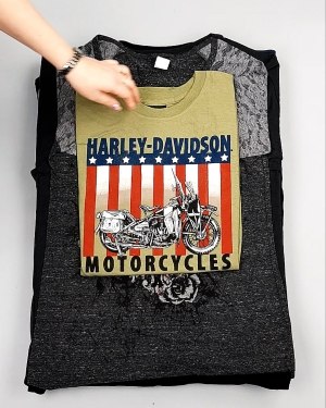 Фотография  303 - Футболки Harley Davidson 124#5 кг, ЛОТ №7468 оптом в Благовещенске и Амурской области