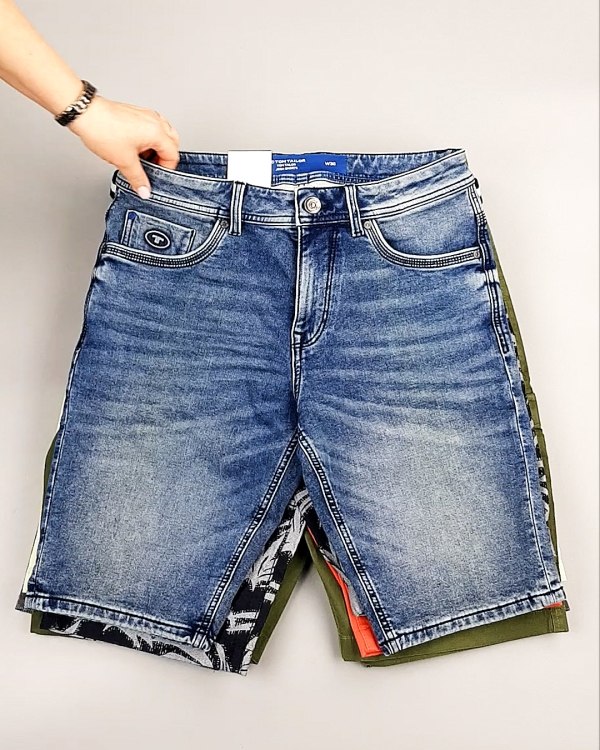 Фотография  923 - Шорты мужские TOM TAILOR 124#3,75 кг, ЛОТ №7602 оптом в Благовещенске и Амурской области