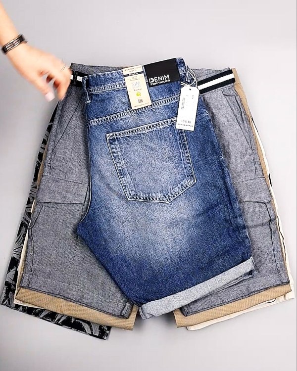 Фотография  741 - Шорты мужские TOM TAILOR 124#3,75 кг, ЛОТ №7601 оптом в Благовещенске и Амурской области