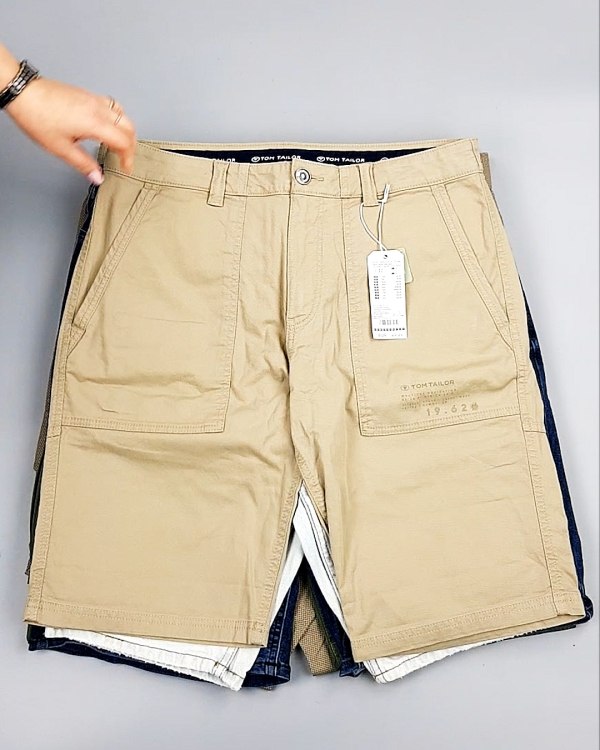 Фотография  994 - Шорты мужские TOM TAILOR 124#3,75 кг, ЛОТ №7600 оптом в Благовещенске и Амурской области
