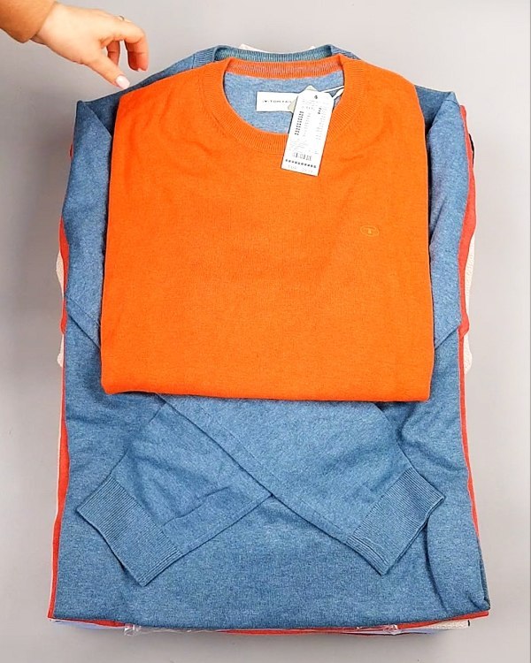 Фотография  171 - Джемпера легкие мужские TOM TAILOR 124#8,35 кг, ЛОТ №7605 оптом в Благовещенске и Амурской области