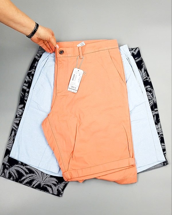 Фотография  490 - Шорты мужские TOM TAILOR 124#3,75 кг, ЛОТ №7601 оптом в Благовещенске и Амурской области