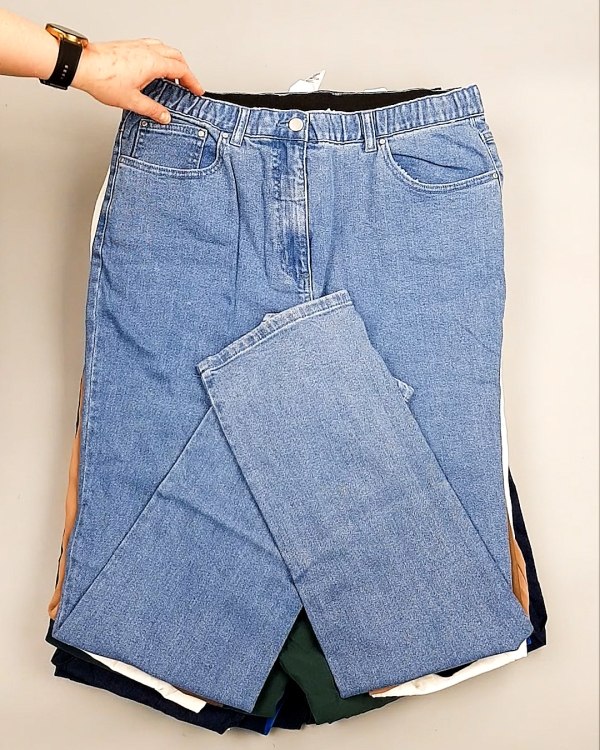 Фотография  716 - Брюки м/ж лето СТОК CAN 084#7 кг, ЛОТ №7652 оптом в Благовещенске и Амурской области